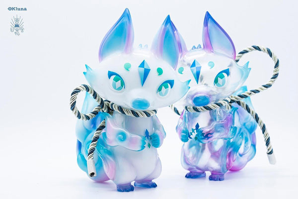 Honoo Kitsune: Tales of the Blue Flame Fox by OKluna x 幻狐舍genkosha - Bubble Wrapp Toys