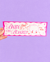 "I'm Baby" Bumper Sticker - Bubble Wrapp Toys