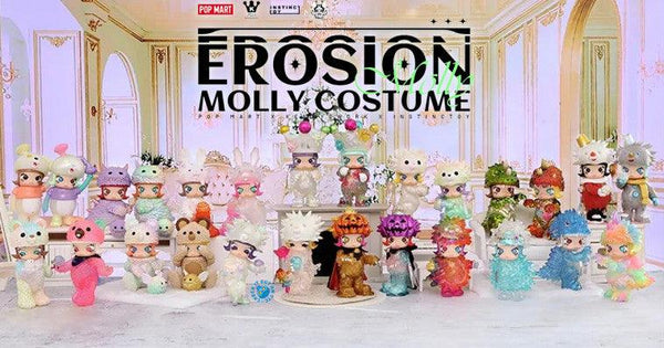 INSTINCTOY x Kenny Wong x POP MART Erosion Molly Costume Blind Box Series - Bubble Wrapp Toys