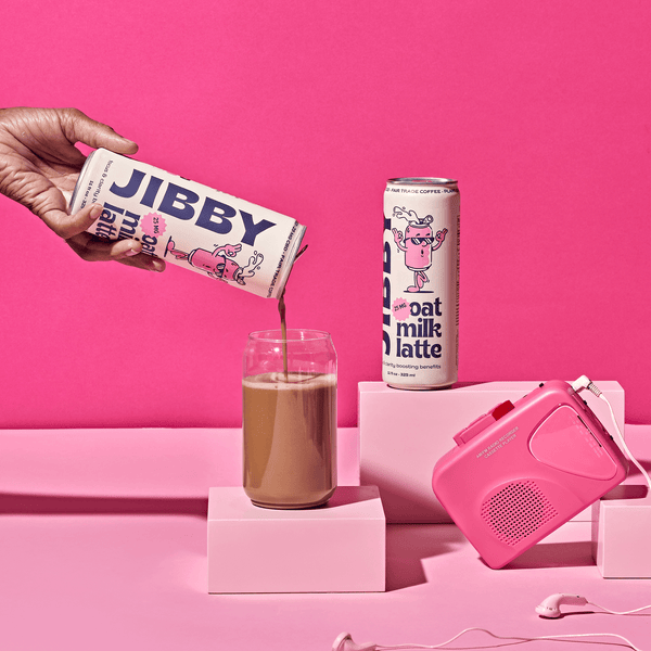 Jibby - Oat Milk Latte (11 oz) - Bubble Wrapp Toys