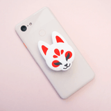 Kitsune Fox Mask Phone Grip - Bubble Wrapp Toys