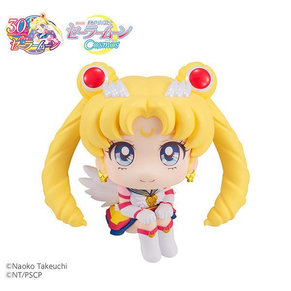 Look Up Series Pretty Guardian Sailor Moon Super Sailor Moon & Super Sailor Chibi Moon Designer Art Toy Megahouse