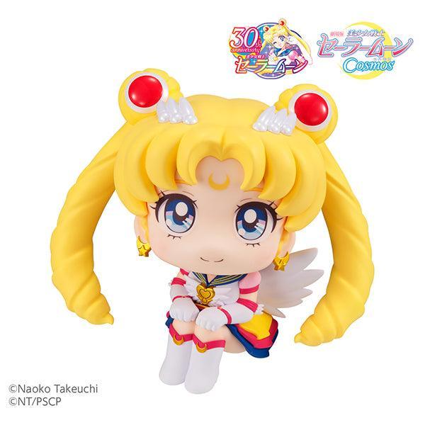 Look Up Series Pretty Guardian Sailor Moon Super Sailor Moon & Super Sailor Chibi Moon Designer Art Toy Megahouse