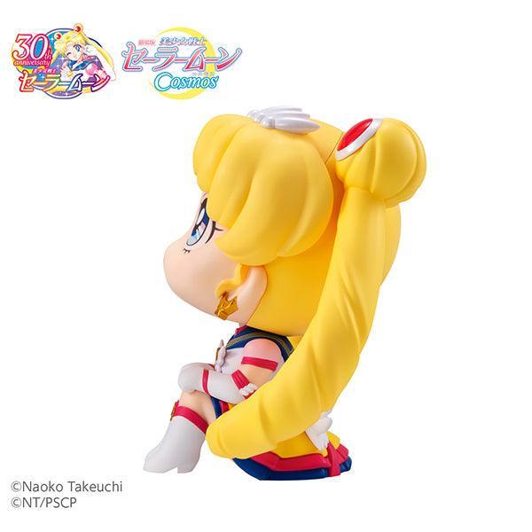 Look Up Series Pretty Guardian Sailor Moon Super Sailor Moon & Super Sailor Chibi Moon Designer Art Toy Megahouse