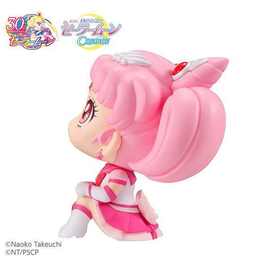 Look Up Series Pretty Guardian Sailor Moon Super Sailor Moon & Super Sailor Chibi Moon Designer Art Toy Megahouse