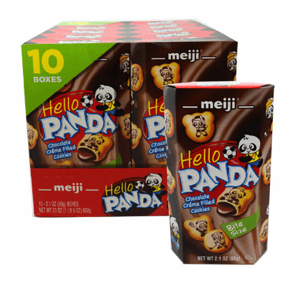 Meiji Hello Panda Chocolate Cookies - Bubble Wrapp Toys