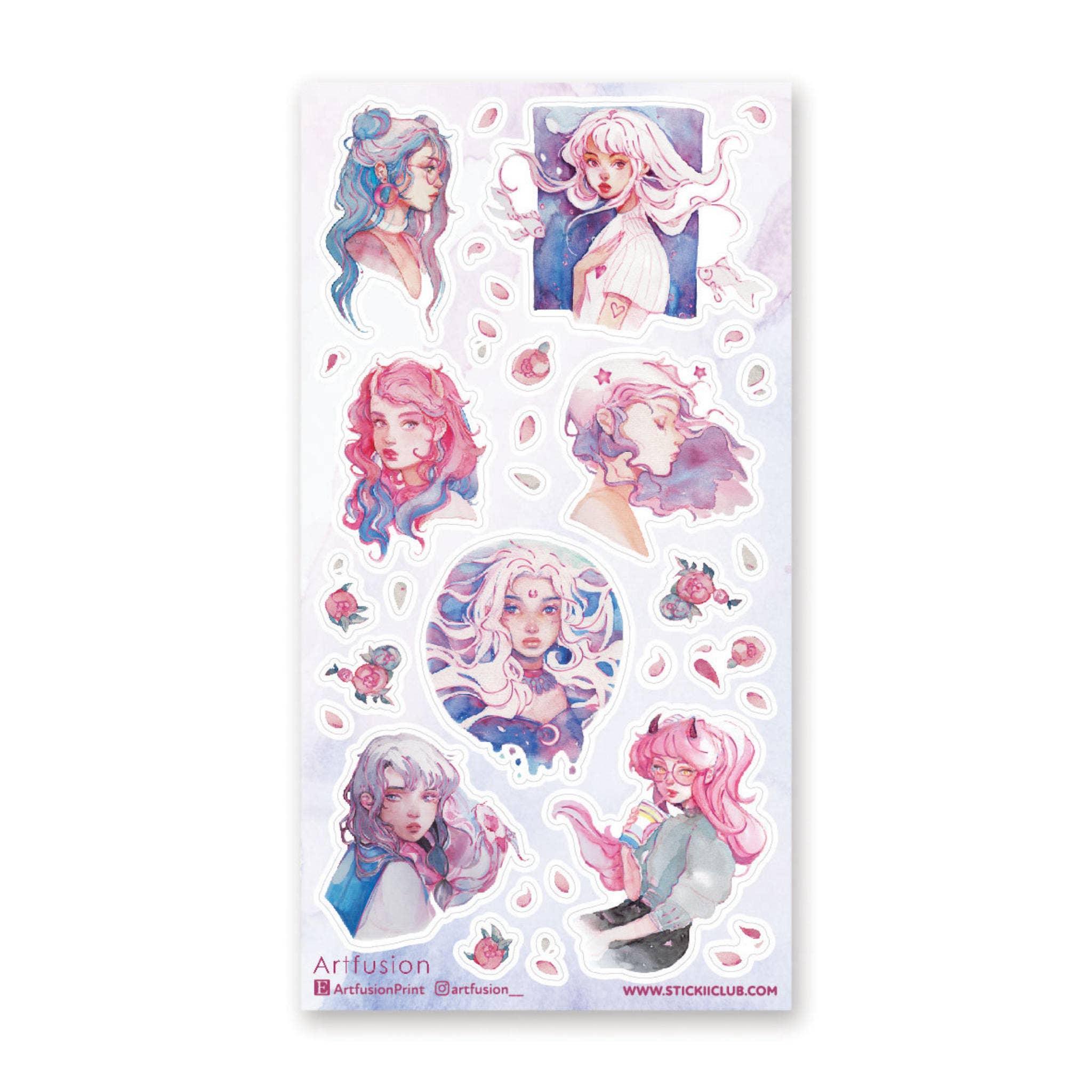 Natural Magic Sticker Sheet Stationary STICKII