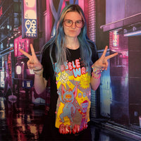 Neon Dream T-Shirt by Art Junkie x Bubble Wrapp - Bubble Wrapp Toys