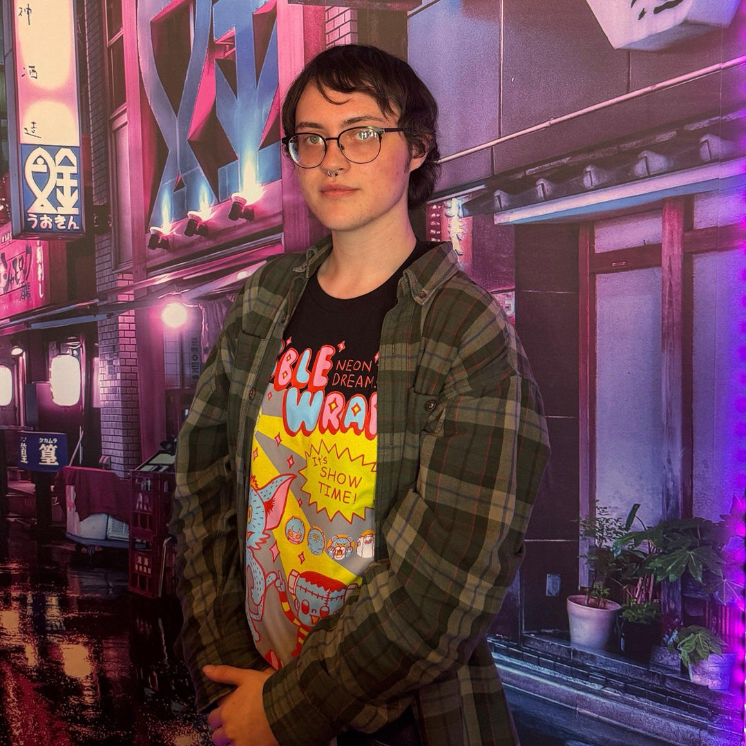 Neon Dream T-Shirt by Art Junkie x Bubble Wrapp t-shirt Art Junkie x Bubble Wrapp M