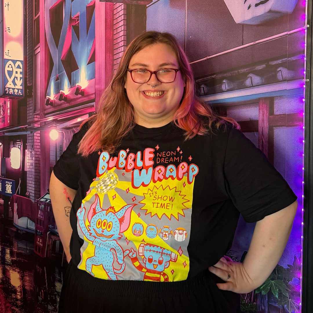 Neon Dream T-Shirt by Art Junkie x Bubble Wrapp t-shirt Art Junkie x Bubble Wrapp XXL