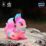 Neon Magic Fox by Genkosha x MGR x Bubble Wrapp - Bubble Wrapp Toys