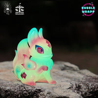 Neon Magic Fox by Genkosha x MGR x Bubble Wrapp - Bubble Wrapp Toys
