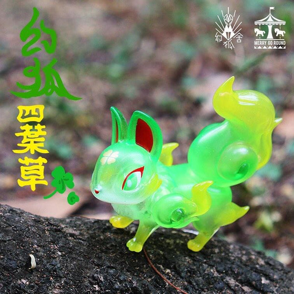 Phantom Fox Fantasy Four Leaf Grass by Genkosha - Bubble Wrapp Toys