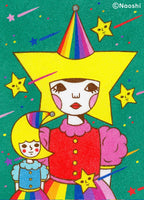 Rainbow Star Print by Naoshi - Bubble Wrapp Toys