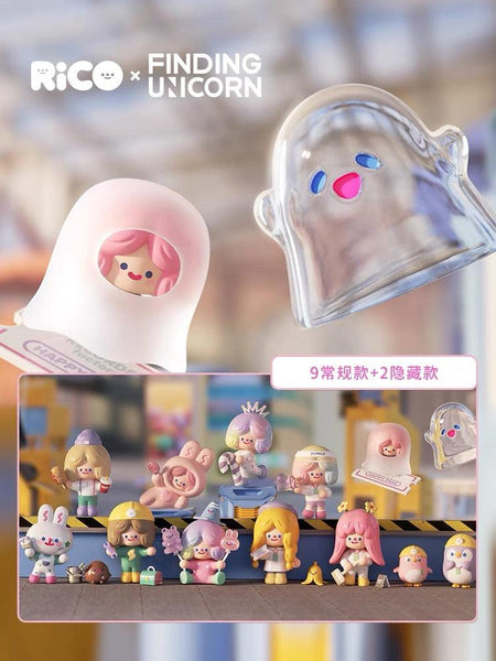 RiCO Happy Factory Blind Box Series by Rico x Finding Unicorn - Bubble Wrapp Toys