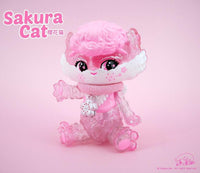 Sakura Cat by Miloza Ma x Bubble Wrapp (Bubble Wrapp Exclusive) - Bubble Wrapp Toys