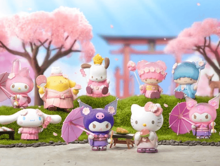 Sanrio Blossom and Wagashi Series Blind Box Blind Box TOP TOY