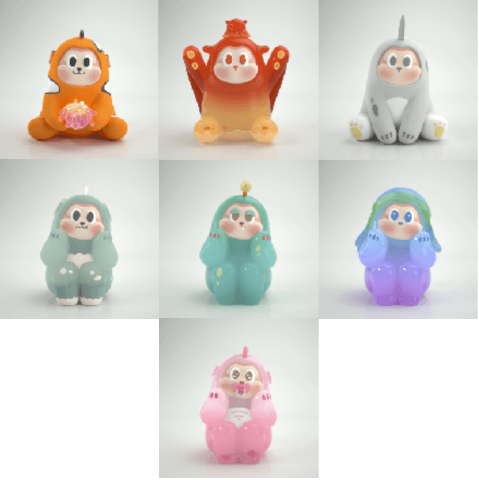 The Sllo Apartment Blind Box Series By Hidden Woo Blind Box Finding Unicorn
