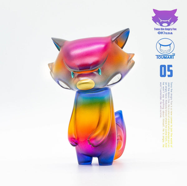 TONA the Angry Fox: Sunset by OKluna x TOUMA - Bubble Wrapp Toys