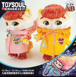 Toy Soul Raincoat Angel Cat by Miloza Ma - Bubble Wrapp Toys