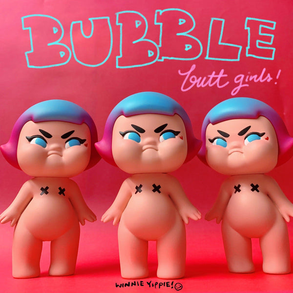 Twinkle the Bubble Butt Girl by Winnie Yippie x Bubble Wrapp - Bubble Wrapp Toys