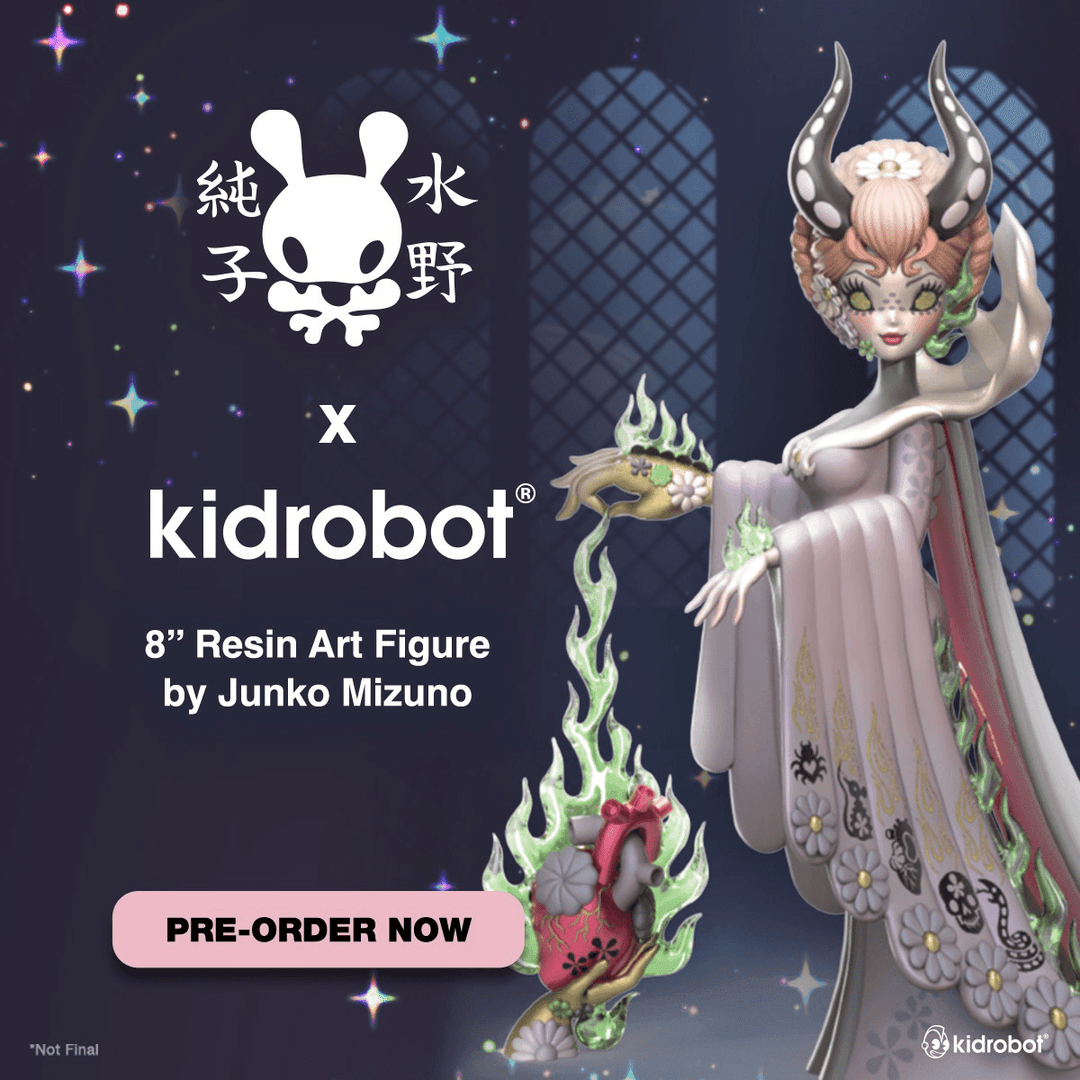 WITCH QUEEN 8" RESIN ART FIGURE BY JUNKO MIZUNO Designer Art Toy Kidrobot