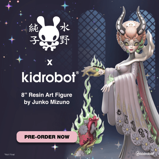WITCH QUEEN 8" RESIN ART FIGURE BY JUNKO MIZUNO Designer Art Toy Kidrobot