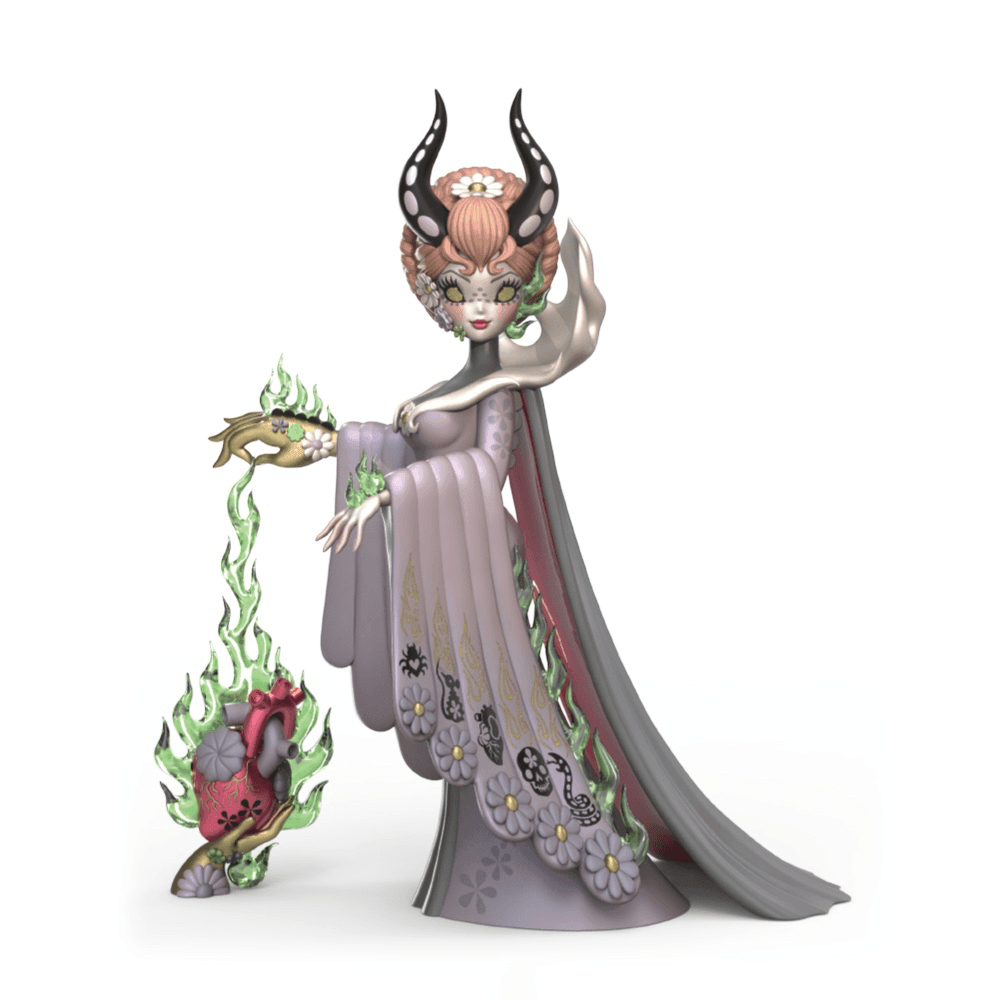 WITCH QUEEN 8" RESIN ART FIGURE BY JUNKO MIZUNO Designer Art Toy Kidrobot