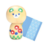 Wooden Animal Kokeshi Doll Capsules - Bubble Wrapp Toys
